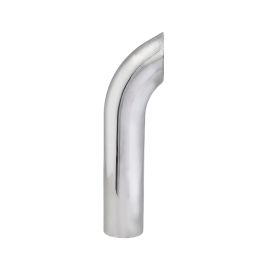 STACK PIPE, CURVED 5 IN (127 MM) OD X 24 IN (610 MM) CHROME