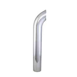 STACK PIPE, CURVED 5 IN (127 MM) OD X 36 IN (914 MM) CHROME