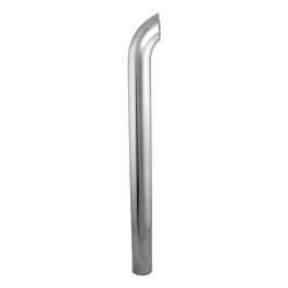 STACK PIPE, CURVED 5 IN (127 MM) OD X 60 IN (1524 MM) CHROME